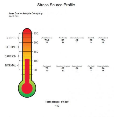 Stress Source Profile (SSP)
